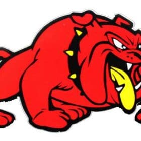 Bull Dog decal vinyl wall car moto bumper sticker