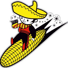 CASA SANCHEZ JIMMY THE CORNMAN Vinyl Sticker