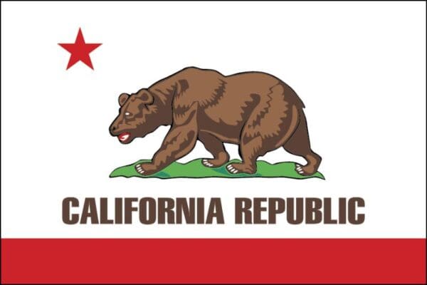 California State Flag Wall Window Car Vinyl Sticker Decal