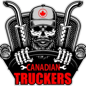 Canadian Truckers Freedom Convoy Support Vinyl Sticker