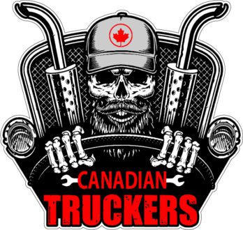 Canadian Truckers Freedom Convoy Support Vinyl Sticker