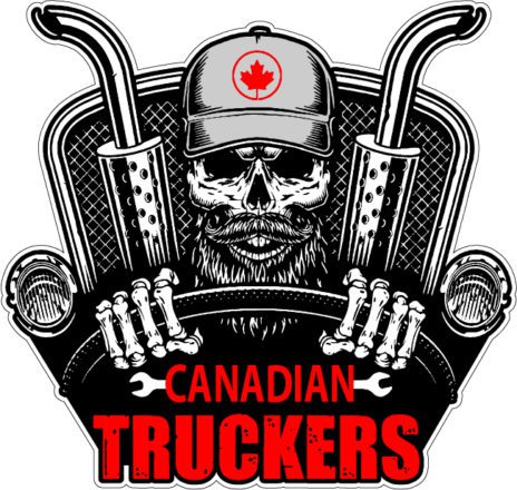 Canadian Truckers Freedom Convoy Support Vinyl Sticker