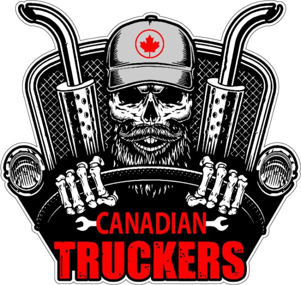 Canadian Truckers Freedom Convoy Support Vinyl Sticker