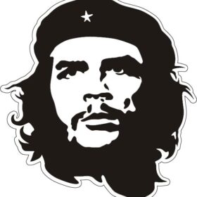 Che Guevara Argentine vinyl sticker