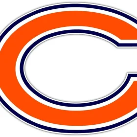 Chicago Bears Logo Angry Bear NFL American Football Art Vinyl Sticker