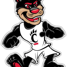 Cincinnati Bearcats 3 NCAA Logo vinyl sticker