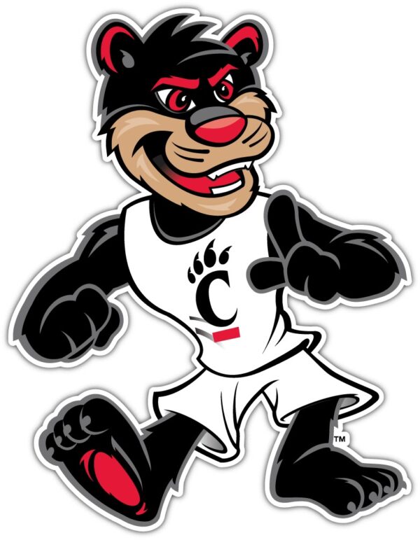 Cincinnati Bearcats 3 NCAA Logo vinyl sticker