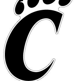 Cincinnati Bearcats NCAA Logo vinyl sticker