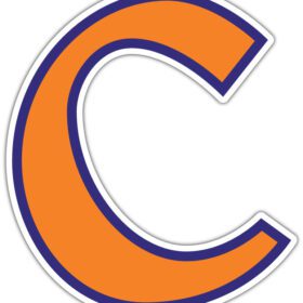 Clemson Tigers NCAA Logo vinyl sticker