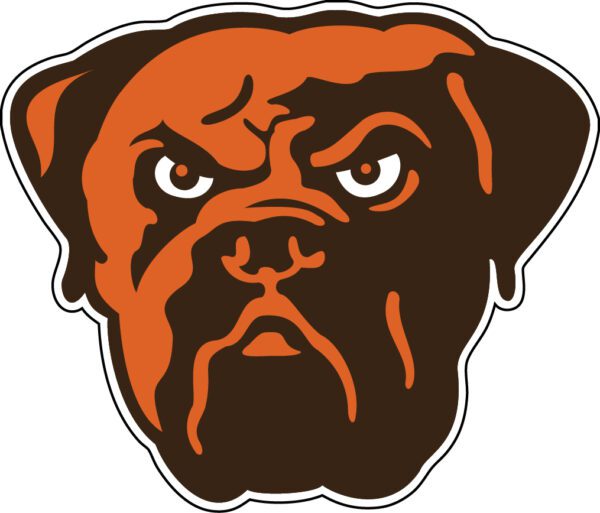 Cleveland Browns Alternate Logo National Football League Vinal Sticker