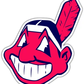 Cleveland Indians MLB Logo Baseball vinyl sticker