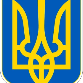 Ukraine Coat of Arms Trident Trizubez Vinyl Sticker