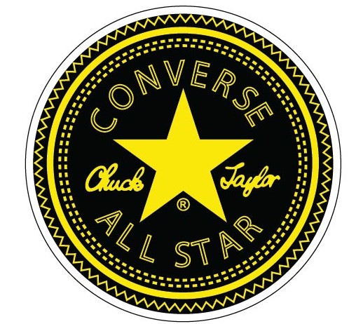 Converse All Star Chuck Taylor Logo Decal Sticker 