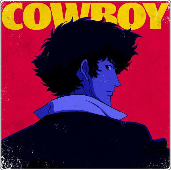 Cowboy Bebop See You vinyl sticker