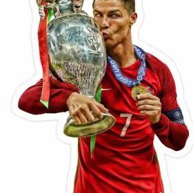 Cristiano Ronaldo Portugal Legend CR7 vinyl sticker