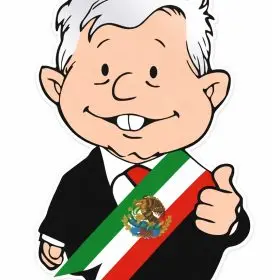 Cute-Mexican-AMLO-Inspired-Political-President-Style-Cartoon-vinyl-sticker