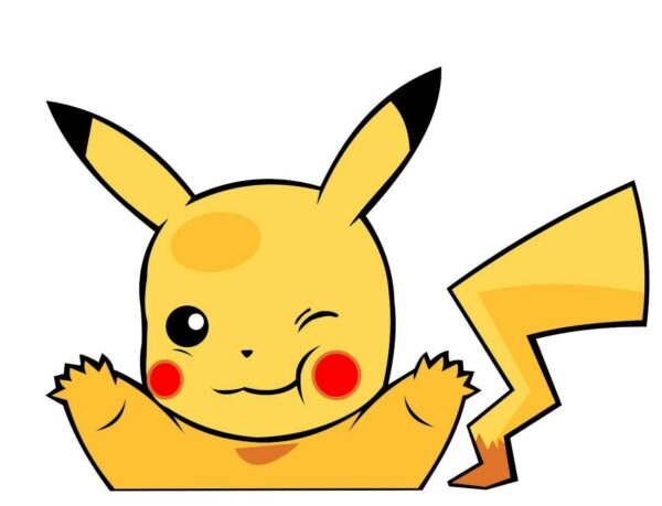 Cute Pikachu vinyl sticker