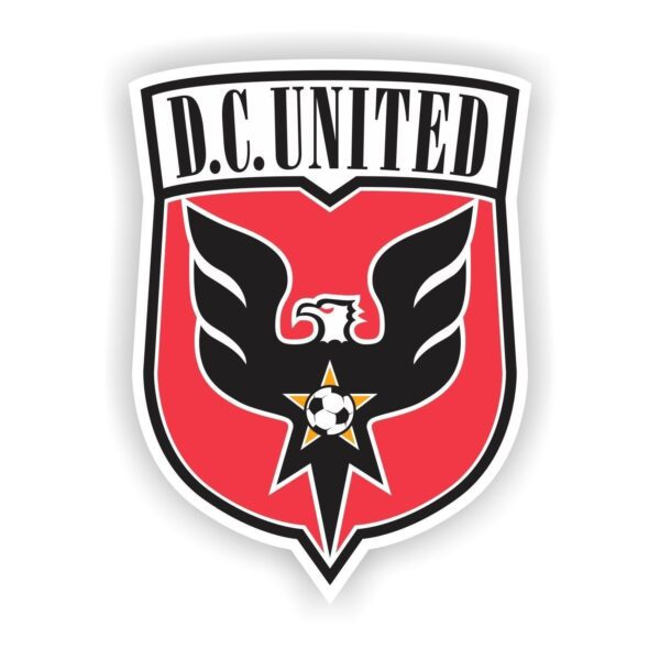 D.C United MLS Soccer Logo vinyl sticker