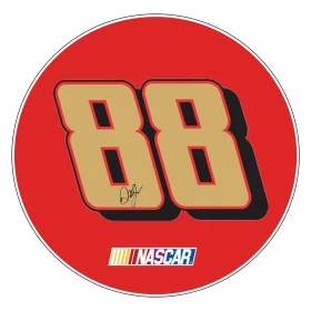 Dale Earnhardt Jr vinyl sticker