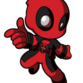 Deadpool. He is in a suit baby and wants to find Francis. He had to fondle Wolverine's balls to star in his own movie. 