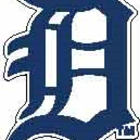 Detroit Tigers MLB Baseball Blue Car Bumper Window vinyl sticker