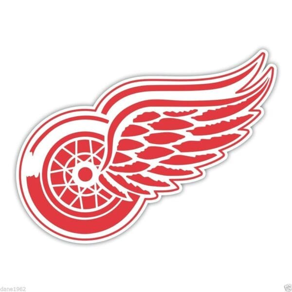 Detroit Red Wings NHL Hockey Vinyl Sticker.JPG