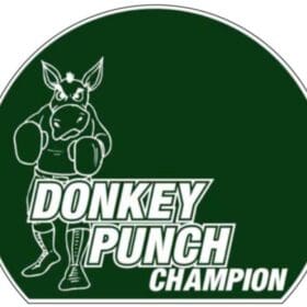 Donkey-Punch-Champion-Vinyl-Sticker