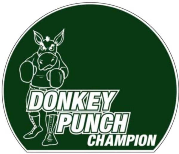 Donkey-Punch-Champion-Vinyl-Sticker