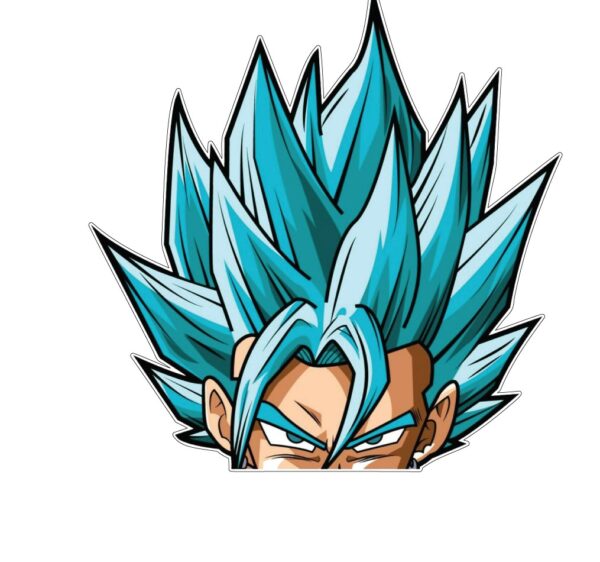 Dragon Ball Z Goko Super Saiyan vinyl sticker