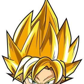 Dragon Ball Z Goku Super Saiyan Blue vinyl sticker