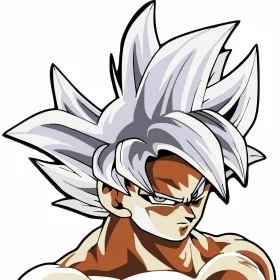 Dragon Ball Z Goku vinyl sticker