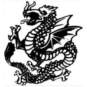 Dragon-Car-Window-Wall-Vinyl-Decal-Sticker-Printed-Mascot-Graphic