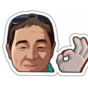 Drift King Car Window Peeking vinyl sticker