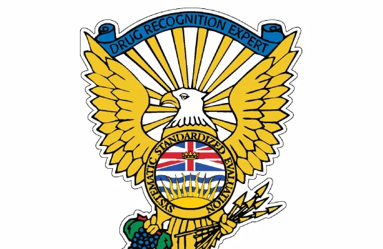 Drug Recognition Expert British Columbia vinyl sticker