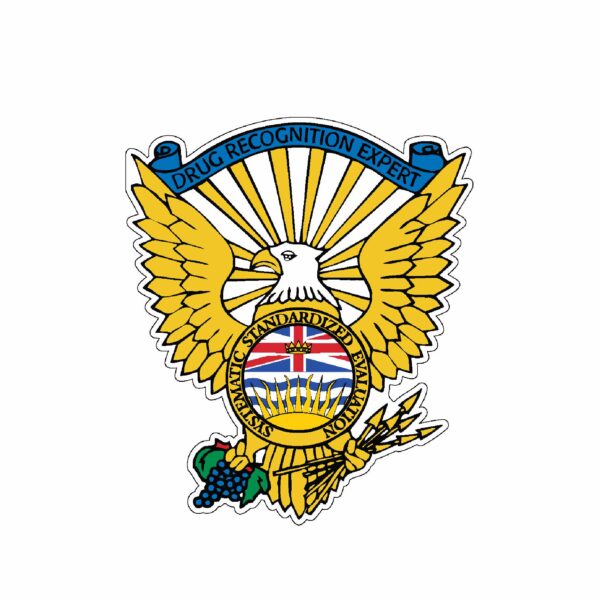 Drug Recognition Expert British Columbia vinyl sticker