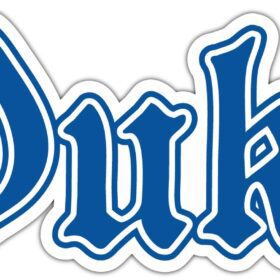Duke Devils NCAA Logo vinyl sticker