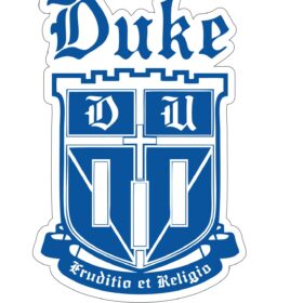 Duke University Blue Devils vinyl sticker
