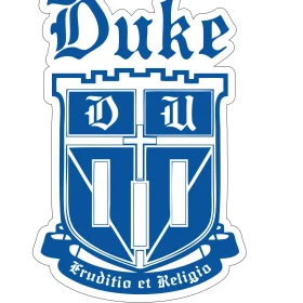 Duke University Blue Devils vinyl sticker