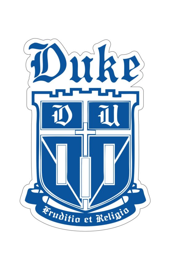 Duke University Blue Devils vinyl sticker