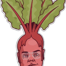 Dwight Schrute Farms Beet Head Dunder Mifflin The Office