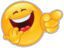 Emoji Emoticon LOL Laughing Smiley Happy Face vinyl sticker