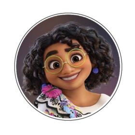 Encanto Magic Land Madrigals Mirabel Smiling Face Vinyl Sticker