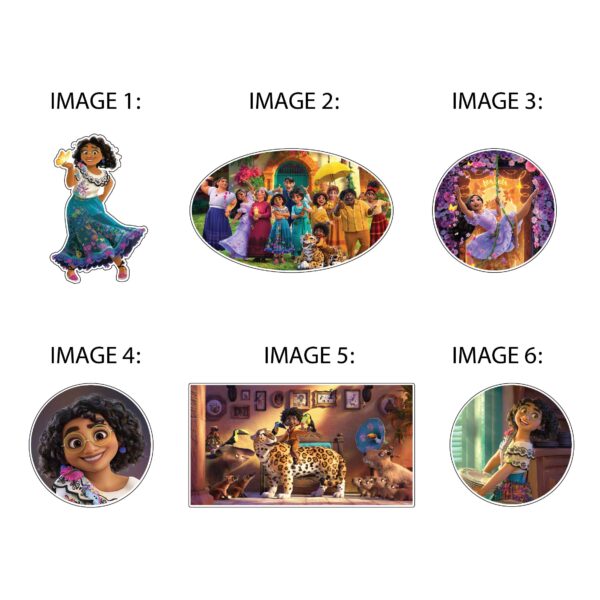 Encanto Mirabel Isabela Antonio Disney Pixar vinyl sticker