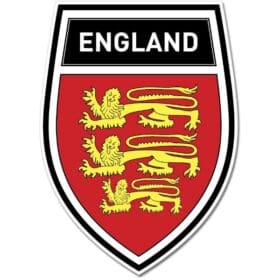 England Shield Coat of Arms Emblem Wall Window Car Sticker Decal