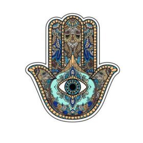 Eye Of Fatima Image 1 vinyl sticker