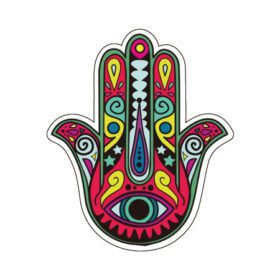 Eye Of Fatima Image 3 vinyl sticker