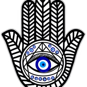 Eye Of Fatima Image 7 vinyl sticker