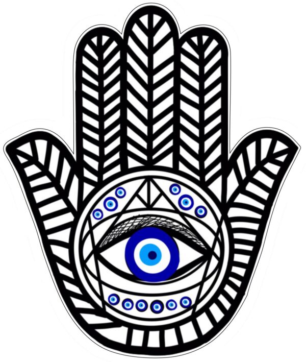 Eye Of Fatima Image 7 vinyl sticker