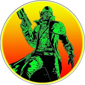 Fallout video game new california republic vinyl sticker