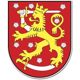 Finland Coat of Arms Emblem Wall Window Car Sticker Decal